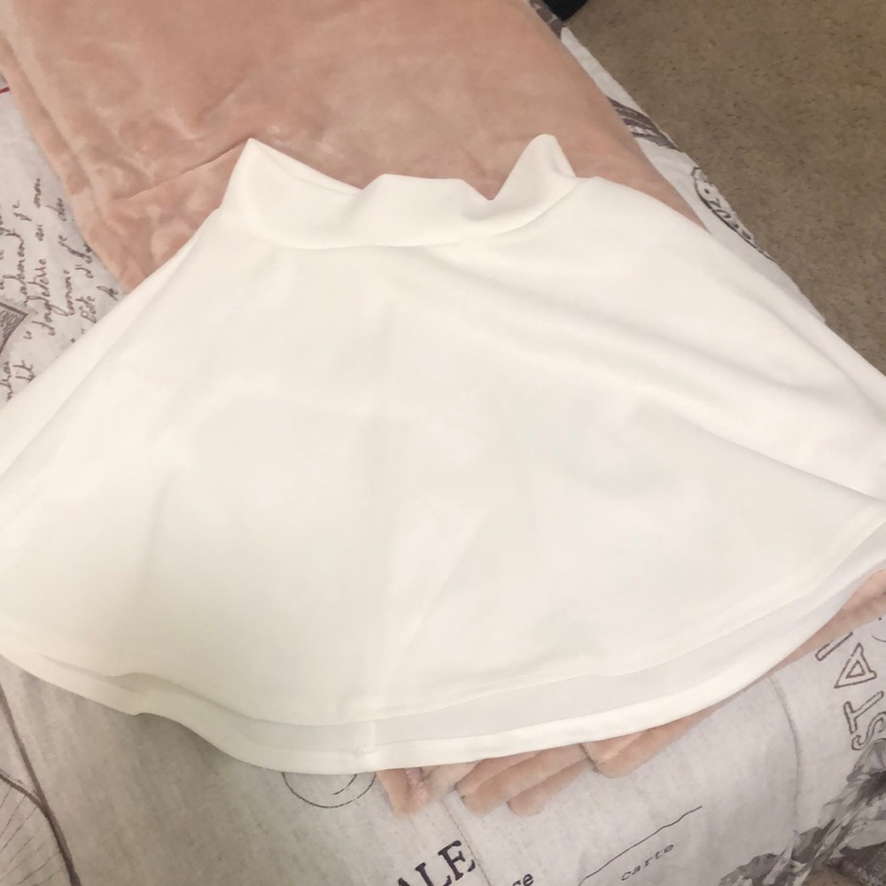 From h&m, white skirt